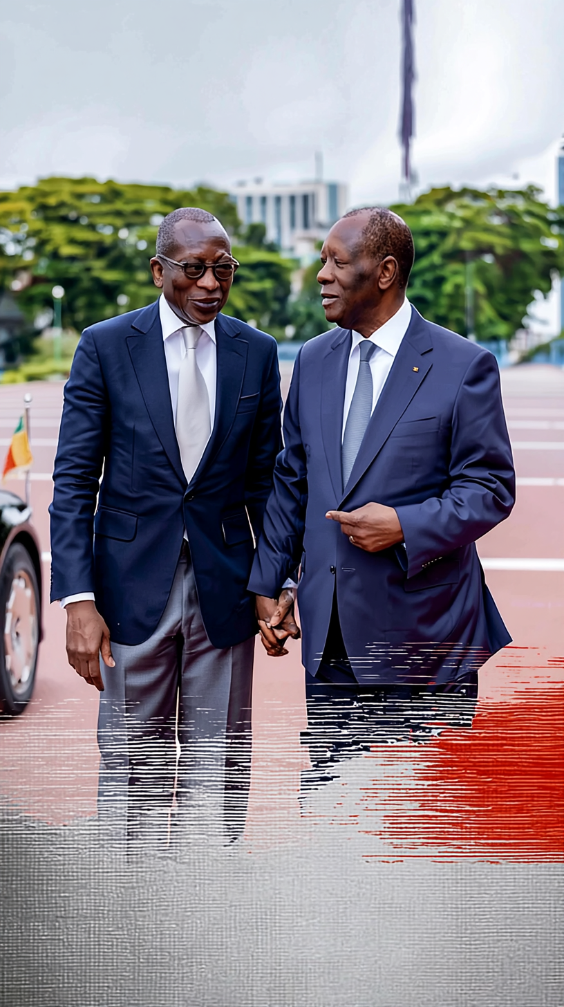 Patrice Talon and Alassane Ouattara
