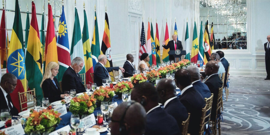 trump west african leaders